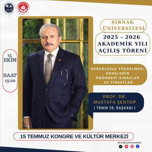 2025-2026 Üniversitemiz Akademik Yıl Açılışı