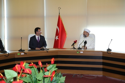 Diyanet İşleri Başkanı Erbaş Üniversitemizi ziyaret etti