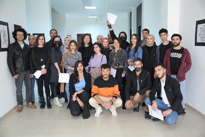 Güzel Sanatlar Fakültesi Akademik Yıl Açılışını resim sergisi ve müzik dinletisiyle yaptı