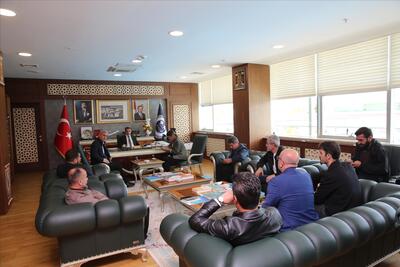 Rektör Alkış, Basın Mensupları ile Bir Araya Geldi