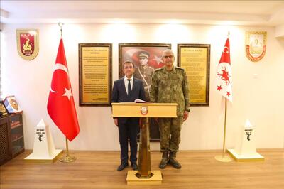 Rektör Alkış’tan Tümgeneral Hakan Tunç’a Ziyaret