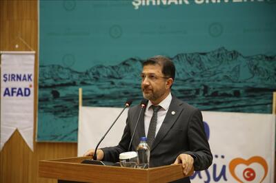 Rektörümüz Prof. Dr. Alkış, “Şırnak Destek AFAD Gönüllüsü Kimlik ve Sertifika Töreni” ne katıldı