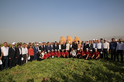 Rektörümüz Prof. Dr. Alkış, Yerfıstığı Hasadı etkinliğine katıldı