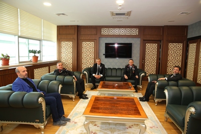 Rektörümüze hayırlı olsun ziyaretleri devam ediyor