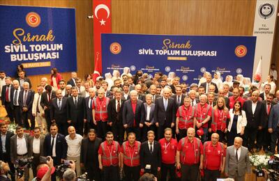 TBMM Başkanı Kurtulmuş’un katıldığı ‘Sivil Toplum Buluşması’ programına üniversitemiz ev sahipliği yaptı