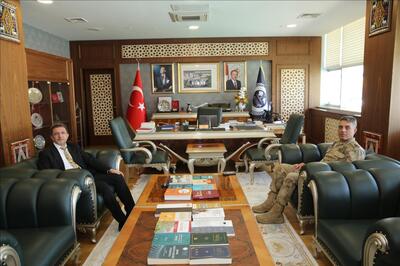 Tuğgeneral Cezmi Yalınkılıç’tan Rektör Alkış’a İade-i Ziyaret