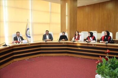 Türkiye Kızılay Şırnak Şubesinden Rektörümüze Ziyaret