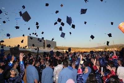 Üniversitemiz 2021-2022 yılı eğitim-öğretim yılı mezuniyet heyecanı