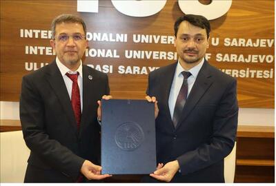 Üniversitemiz ile Uluslararası Saraybosna Üniversitesi Arasında İş Birliği Protokolü İmzalandı