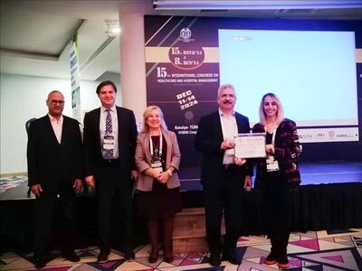 Üniversitemiz öğretim üyesi Uluslararası En İyi Araştırma kategorisinde ikinci oldu