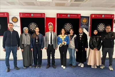 Üniversitemizde 8 Mart Dünya Kadınlar Günü dolayısıyla Dart turnuvası düzenlendi