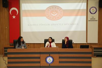 Üniversitemizde “Kadına Yönelik Şiddetle Uluslararası Mücadele Günü” programı düzenlendi 